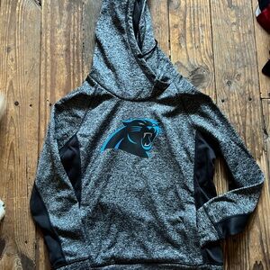 Fanatics NFL Panthers Gray/Black Hoodie